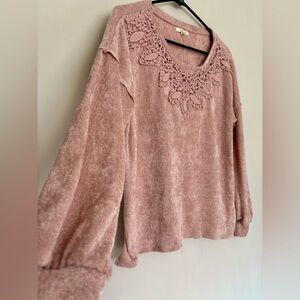 Maurices Blush Knit Top